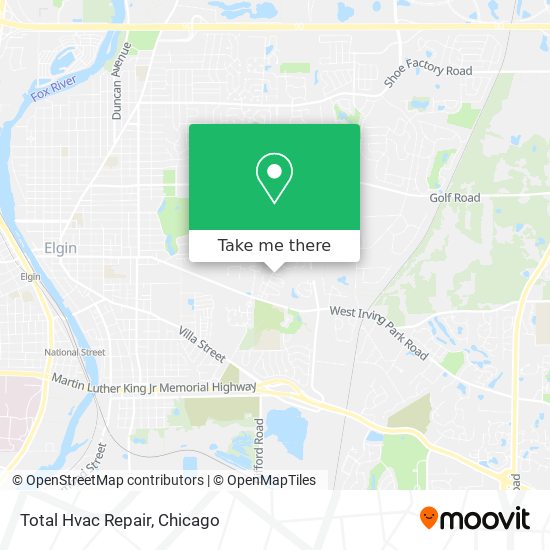 Mapa de Total Hvac Repair