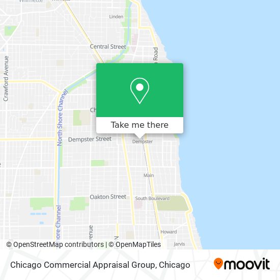 Mapa de Chicago Commercial Appraisal Group