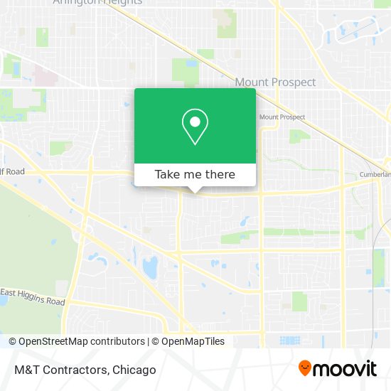 M&T Contractors map