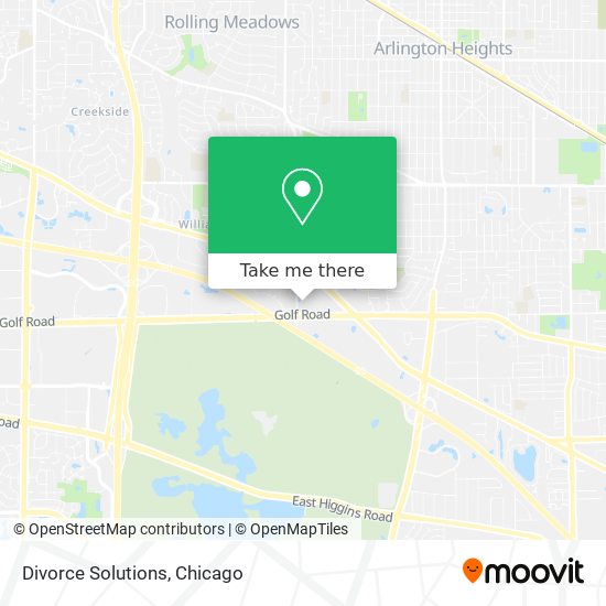 Divorce Solutions map