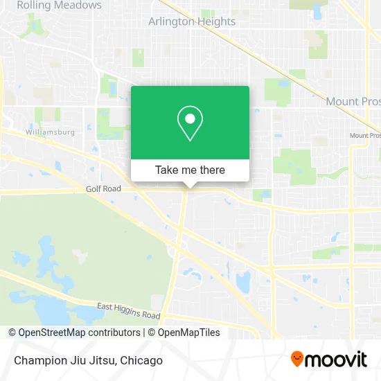 Champion Jiu Jitsu map