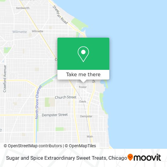 Sugar and Spice Extraordinary Sweet Treats map
