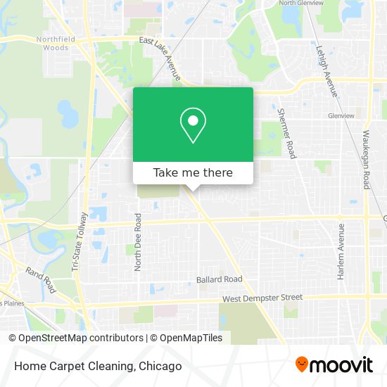 Home Carpet Cleaning map