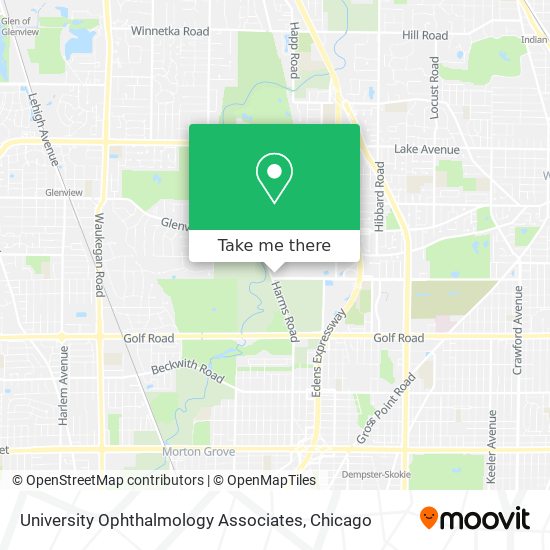 Mapa de University Ophthalmology Associates