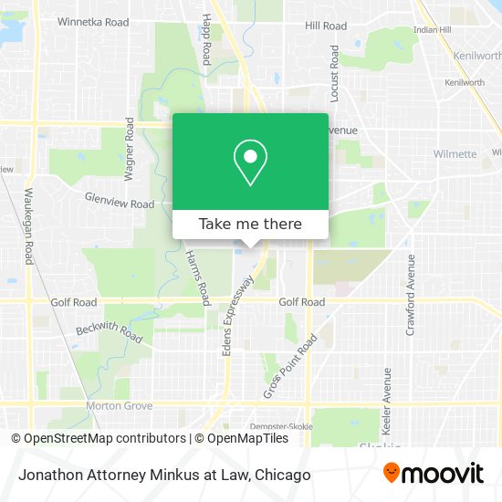 Jonathon Attorney Minkus at Law map