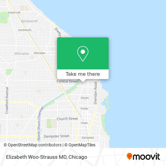 Mapa de Elizabeth Woo-Strauss MD