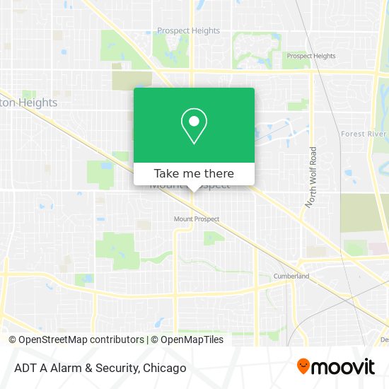 ADT A Alarm & Security map