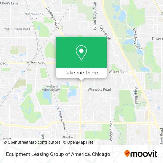 Equipment Leasing Group of America map