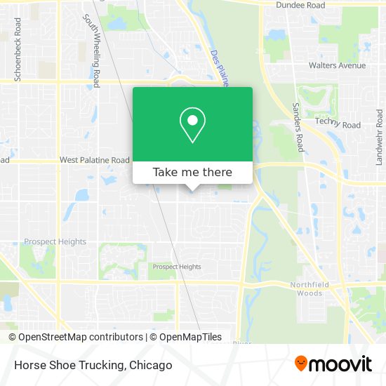 Horse Shoe Trucking map