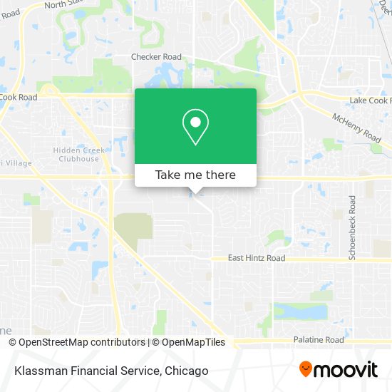 Klassman Financial Service map