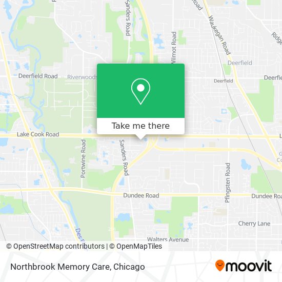 Northbrook Memory Care map