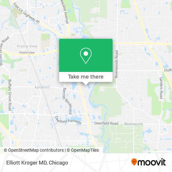 Elliott Kroger MD map