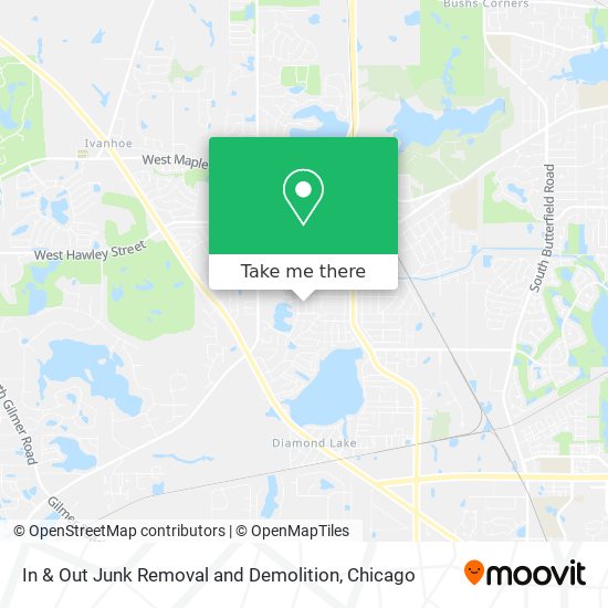 Mapa de In & Out Junk Removal and Demolition