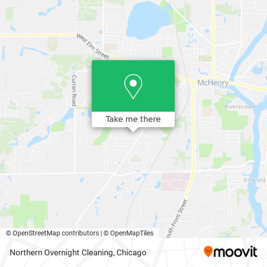 Northern Overnight Cleaning map