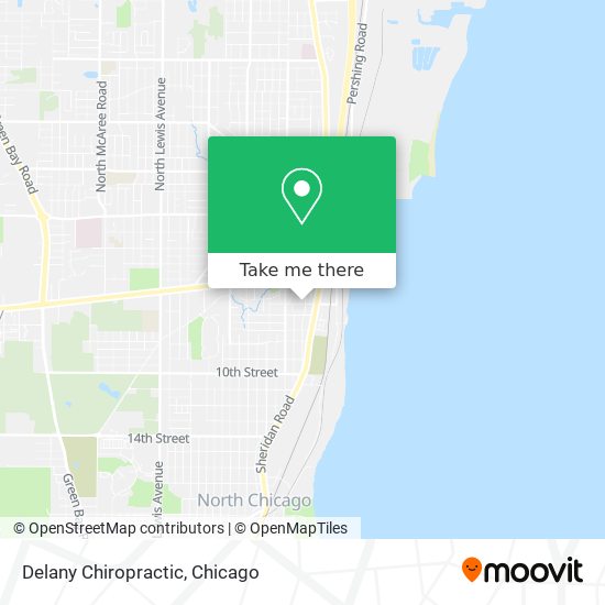 Delany Chiropractic map