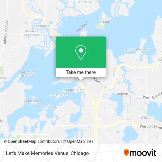 Let's Make Memories Venue map