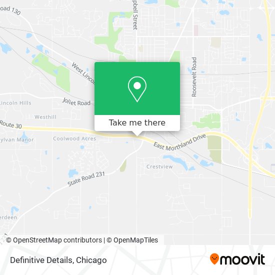 Definitive Details map