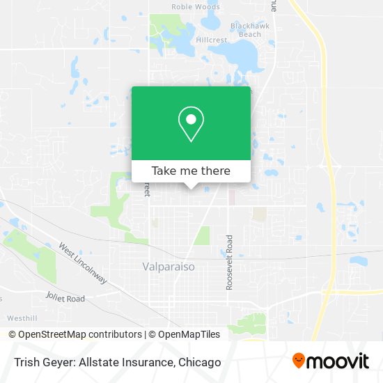 Mapa de Trish Geyer: Allstate Insurance