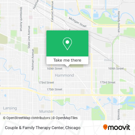 Mapa de Couple & Family Therapy Center