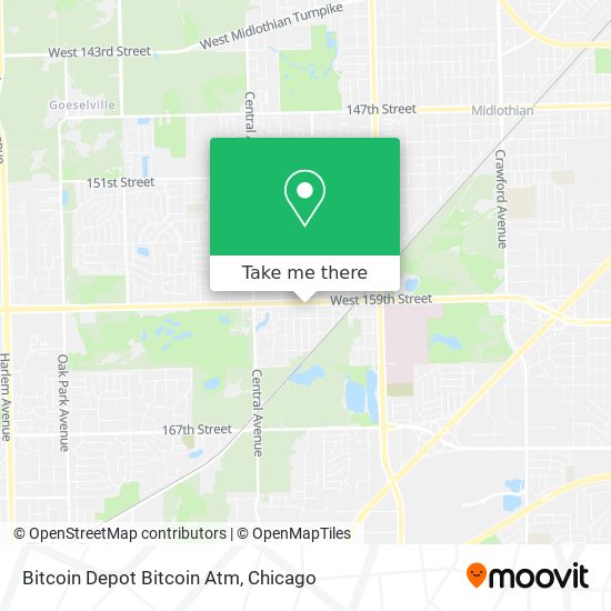 Bitcoin Depot Bitcoin Atm map