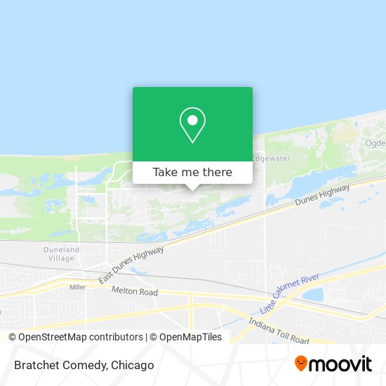 Bratchet Comedy map