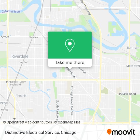 Mapa de Distinctive Electrical Service