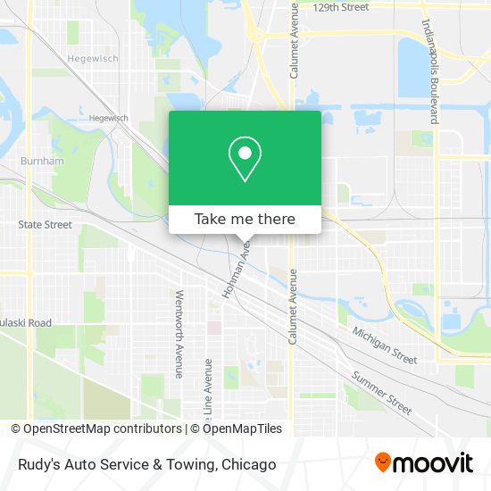 Rudy's Auto Service & Towing map