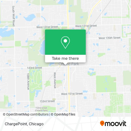 ChargePoint map