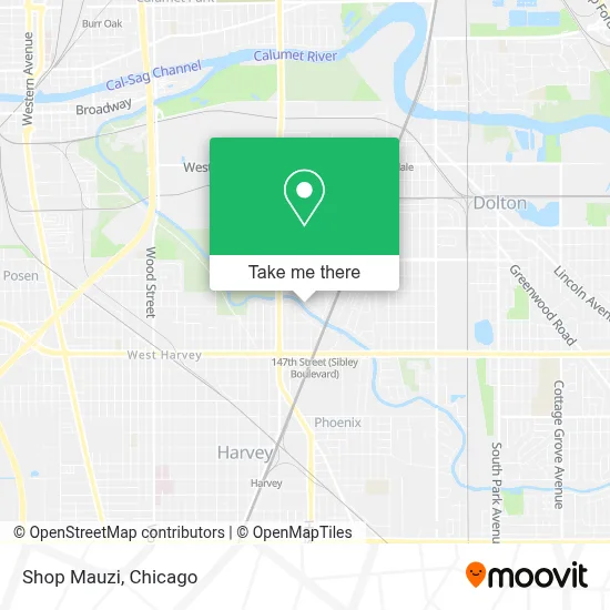 Shop Mauzi map