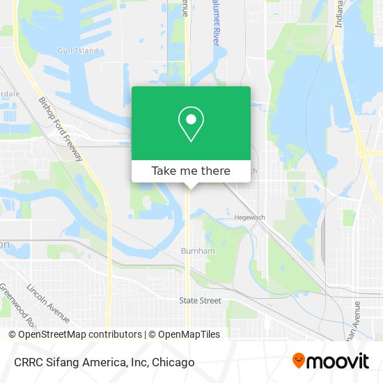 CRRC Sifang America, Inc map