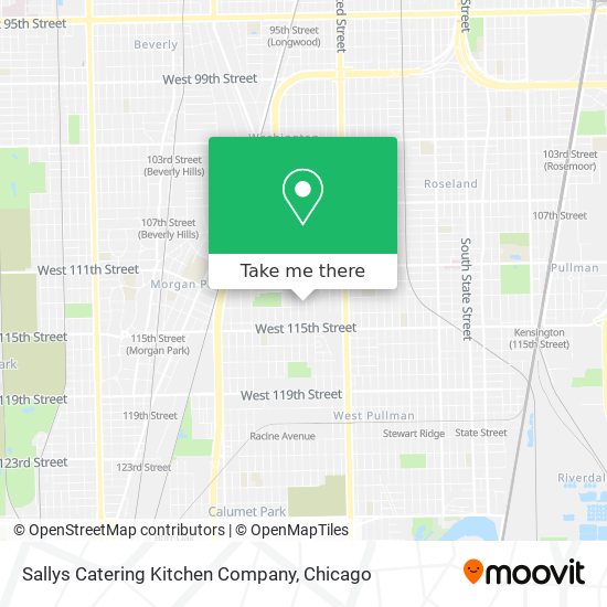 Sallys Catering Kitchen Company map