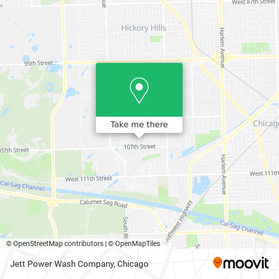 Jett Power Wash Company map