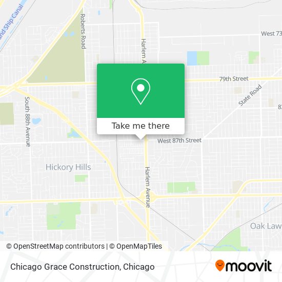 Mapa de Chicago Grace Construction