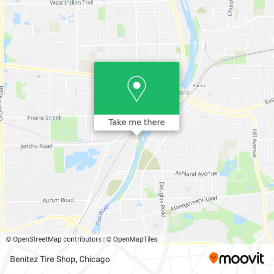 Benitez Tire Shop map