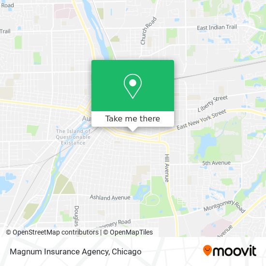 Mapa de Magnum Insurance Agency