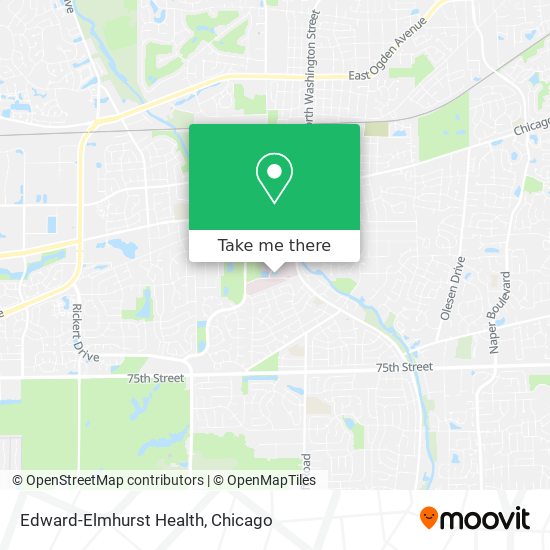 Mapa de Edward-Elmhurst Health