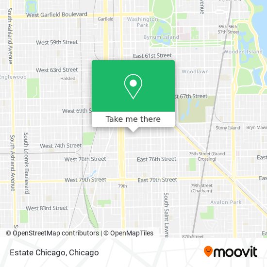 Estate Chicago map
