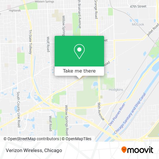 Verizon Wireless map