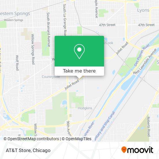 AT&T Store map