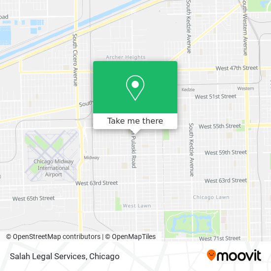 Salah Legal Services map