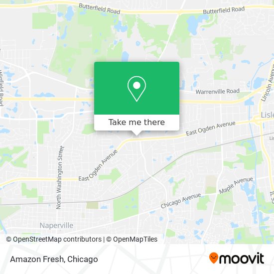 Amazon Fresh map