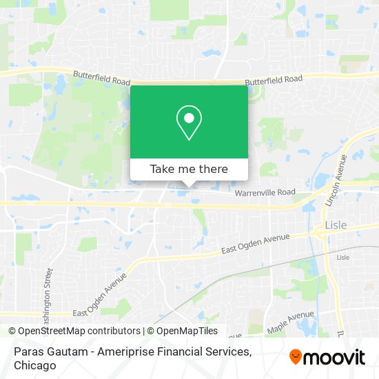 Paras Gautam - Ameriprise Financial Services map