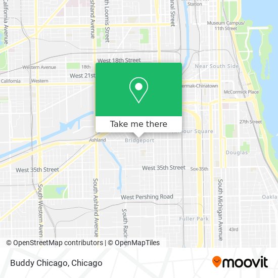 Mapa de Buddy Chicago