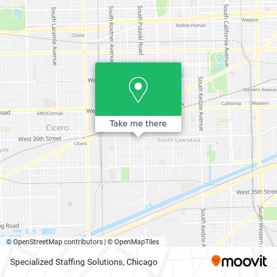 Specialized Staffing Solutions map