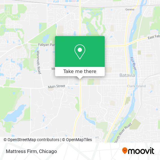 Mattress Firm map