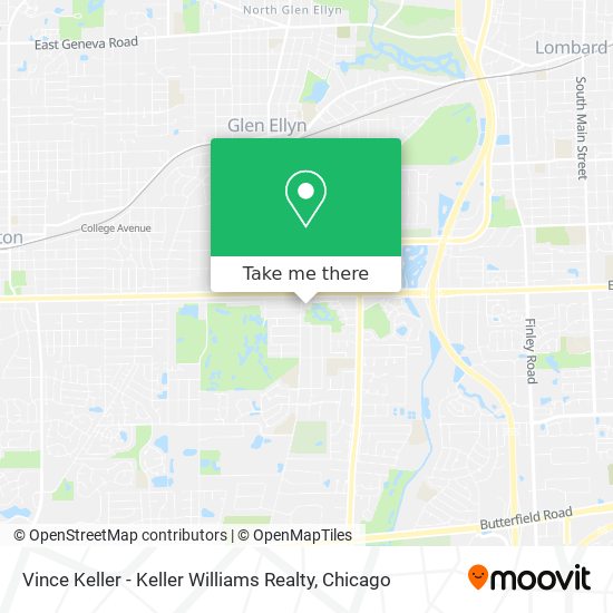 Vince Keller - Keller Williams Realty map