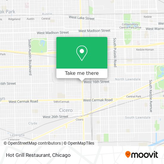 Hot Grill Restaurant map