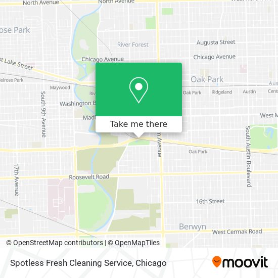 Spotless Fresh Cleaning Service map