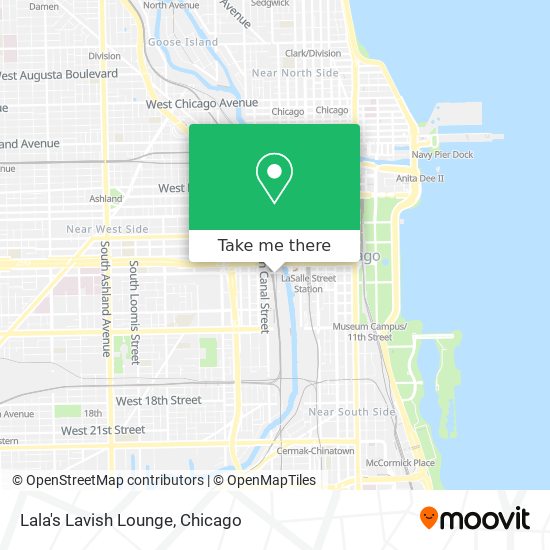 Lala's Lavish Lounge map