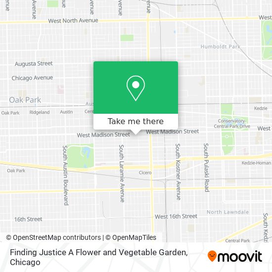 Mapa de Finding Justice A Flower and Vegetable Garden